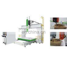 Table Moving Type 5 Axis Cnc Router for Wood Foam Stone Mould Sculpture Statue thumbnail-2