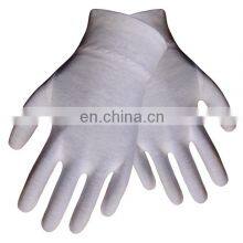 Thicker Cotton Larger Size Daily Use Plain Style 100% White Cotton Glove, Cotton Work Glove thumbnail-1