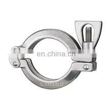 1.4301 Stainless Steel Pipe Fitting Union Ferrule Double Pin Clamp thumbnail-2
