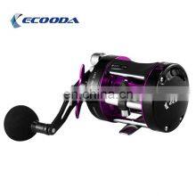 ECOODA Brand Black Thunder 5.3:1 Overhead Reel 10kg Drag Power Offshore Fishing Jigging Reel thumbnail-1