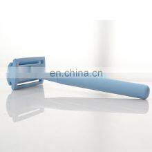 ECO-Friendly Customized Logo Blue Double Edge Metal Safty Blade Womens Safety Shave Razor thumbnail-3