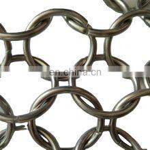 Factory Stainless Steel Metal Ring Mesh for Decorative Curtain thumbnail-2