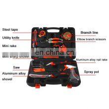 12pcs/Set Garden Plant Tool Set Shovel Rake Clippers Irrigation Watering Tool Garden Pruning Planting Gardening Tools Kit thumbnail-3