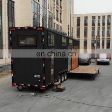 Movable Mobile Portable Modular Homes Field Site Office Trailer Tiny House On Wheels For Sal thumbnail-1