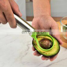 2022 Best Design Supply New Fruit Corer Kitchen Saver Stainless Steel Avocado Slicer thumbnail-1