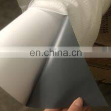 Factory Price Eco Solvent Grey Back Printable PET Film( White & Grey,Matte & Glossy for Door Banner Stand,roll up Stand Etc) thumbnail-3