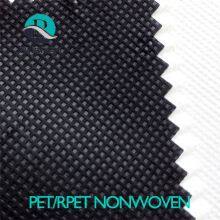 Wholesale Shopping Bag 100% Degradable RPET Nonwoven Fabric Raw Material Eco Friendly White RPET Nonwoven Fabric for Wallpaper thumbnail-2