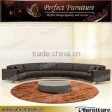 MTS2022 Round Sofa New Classic Round Sofa Round Leather Sofa thumbnail-1