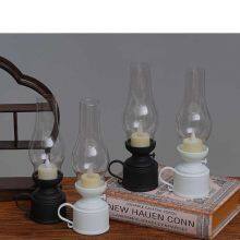 Creative Plastic LED Lamps, Retro Calcifer Style With Button Battery for Home Decor thumbnail-3