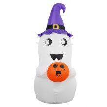 Inflatable Haunted House With Scary Blow up – Spooky Halloween Display thumbnail-1