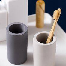 Diatomite Stone China Factory Absorbent Bathroom Toothbrush Holder thumbnail-2