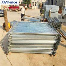 China Factory Powder Coated Yellow Canada Temporary Fence Hot Sale Sustainable 6ft Wire Mesh Fence thumbnail-5