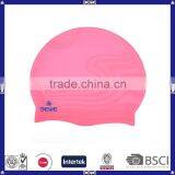 Bulk Cheap Cool Pink Swim Cap thumbnail-2