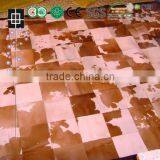 New Cowhide Rug Leather Cow Hide Animal Skin Patchwork Area Carpet thumbnail-3