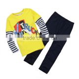 2015 Handsome Boys Spring Casual T-Shirt Outfits Chidren Sport Sets