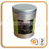 Tea Storage Tin With Plug Lid