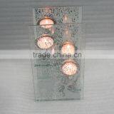 2016 Wholesale Mercury Clear Plastic Tealight Holder With X'mas Design thumbnail-3
