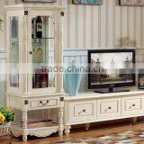 Guangdong European White tv Cabinet Latest Desidn tv Stand AET-8601 thumbnail-1
