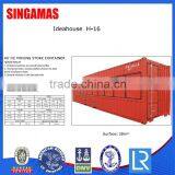 40HC Steel Structural Fame Container House Building thumbnail-1