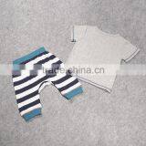 2016 Factory New Arrival Summer Child Clothes for 2 Pieces Fashion Baby Boy Clothing Set Wholesale Kids Clothes (ulik-SC098) thumbnail-3