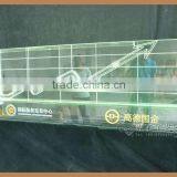 Acrylic Led Logo of Securities Trading Center Bull Flag Customized Logo and Design thumbnail-6