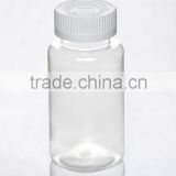 Pet transparent pill bottle and jar with induction seal
