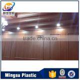 Reduce labour cost new design wood and marble pvc wall panel for intenior decoration