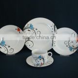 Decal dinnerware set,dinnerware sets ceramic,porcelain dinner set dinnerware