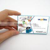 2200mah Business Card Portable Charger 3000mAh External Battery Pack Power Bank thumbnail-4