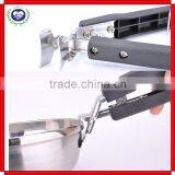 Customized Logo Stainless Steel Hot Safe Plate Tong thumbnail-1