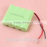 Wholesale AA 4.8V 1800MAH Ni-MH Battery Pack With Universal Pin thumbnail-1
