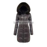 Ladies Fashion Winter Jacket, 2015-2016 Designed Women Long Coat,winter Down Jackets