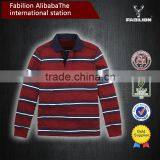 2016 OEM Wholesale China Men's Fashion Color Stripe for Softextile Polo Shirt thumbnail-5