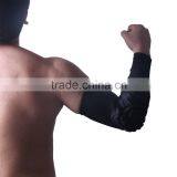 Top Quality Customized Breathable Lycra Basketball Arm Sleeves Professional Compresion Cycling Arm Warmer With a Pad thumbnail-1