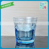 Hot sale whisky colored glass cups wholesale wine glass
