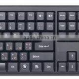 Factory Price 2.4g Black Wireless Mouse and Keyboard Combo