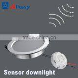 12w White Led Downlight With Motion Sensor 4000k High Lumen Good Quality