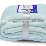 Comforter Set Throw, Fleece Blanket -light blue