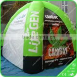 China latest hot sale business/family large transparent house inflatable tent square