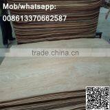 Red Hardwood Veneer for Plywood Furniture Door Skin Flooring thumbnail-2