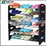 hot selling 6 tiers plastic shoe rack
