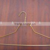 18" 14.5G Gold Sprayed Hanger Stock Hanger thumbnail-1