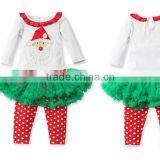Two Pieces Long Sleeve Beautiful Christmas Dresses for Girls thumbnail-2