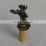 2013 Metal Deer Head Wine Bottle Stopper Parts