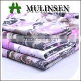 Floral Printed Cotton Polyester Fabric
