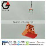 Wireless Remote Control Hydraulic Grab 0.5cbm-16cbm for Cargo Bulk Material Quality Choice
