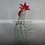 Handmade Glass Rooster thumbnail-1