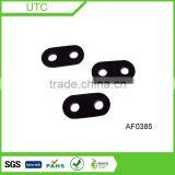 Custom 2 Holes for Rope Crossing Fake Leather Patch Pig Nose Buckle thumbnail-1