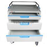 Hospital Functional Metal Frame Clinic Nursing Trolley On Sale thumbnail-6