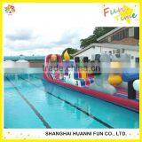 Inflatable Water Obstacle Course for Sale, Outdoor Obstacle Course Equipment for Fun thumbnail-2